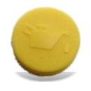 1996 Sea-Doo GSX, 5620 Seadoo Yellow Oil Cap Snap 293000051
