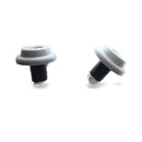 Gripper Handle Bar Ends NOS Grey