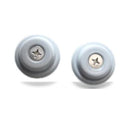 Gripper Handle Bar Ends NOS Grey