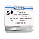 Yamaha FX140 Starter RELAY WSM 004-126 6B6-89140-00-00