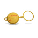 1995 POLARIS SL 750 YELLOW FRONT FIRE EXTINGUISHER STORAGE CAP LID ASSEMBLY