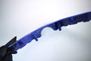 Kawasaki 650TS 650 TS Steering Handle Cover Fr Rr Blue With Plugs 14024-3776-TR - photo 3