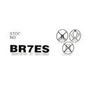 NGK Copper Core Spark Plug - BR7ES - NGK5122 set of 4 Tune Up Kit