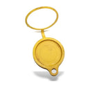 1995 POLARIS SL 750 YELLOW FRONT FIRE EXTINGUISHER STORAGE CAP LID ASSEMBLY