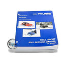 2001 Polaris Trail Sport Snowmobile Service Manual 9916685