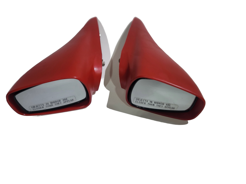 KAWASAKI 900 ZXI LEFT & RIGHT MIRROR SET 56001-3703-6L 56001-3707-6L RED