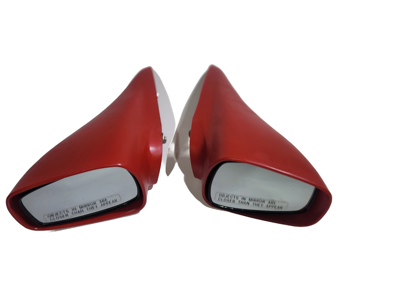 KAWASAKI 900 ZXI LEFT & RIGHT MIRROR SET 56001-3703-6L 56001-3707-6L RED