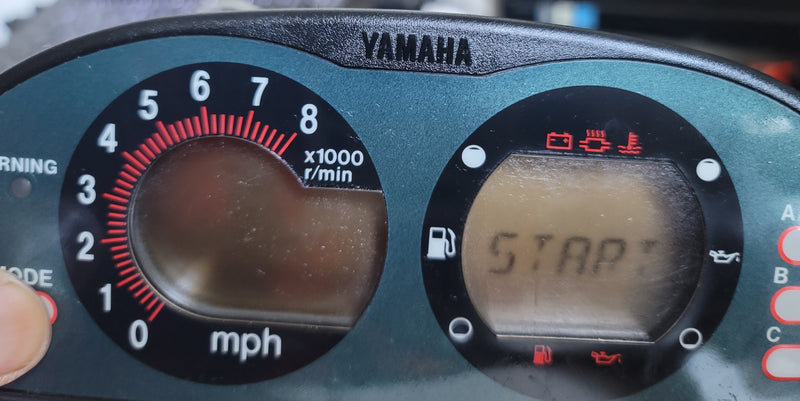 Yamaha XL1200 WAVERUNNER SPEEDOMETER DISPLAY GAUGE FOD-6820A-00 Tested