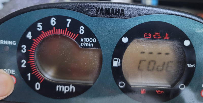 Yamaha XL1200 WAVERUNNER SPEEDOMETER DISPLAY GAUGE FOD-6820A-00 Tested