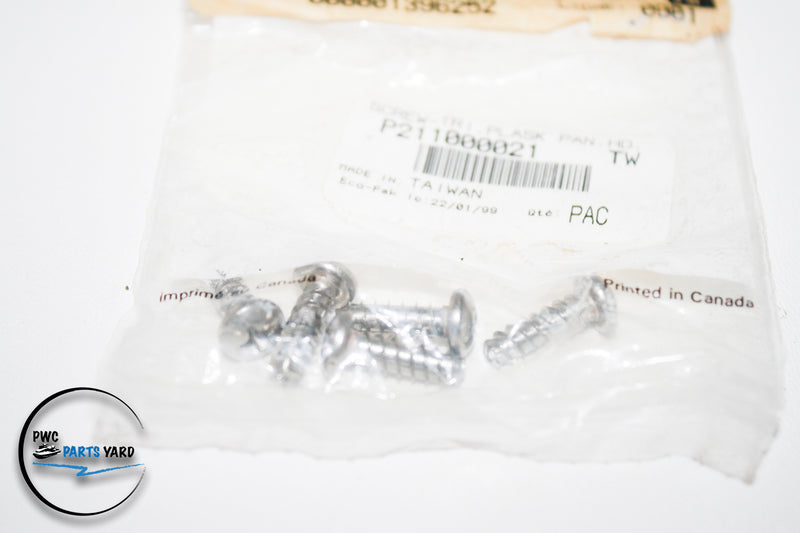 Seadoo OEM SCREW-TRI.PLASK PAN.HD.PHIL. 211000021
