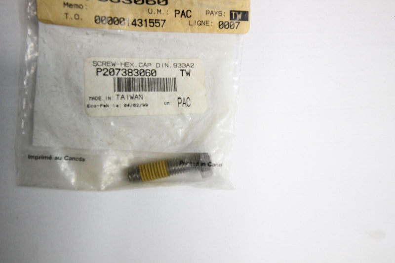 Seadoo 207383060 Hex Bolt NOS