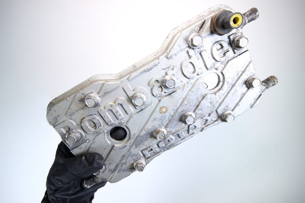 2003-2005 Sea-Doo OEM Cylinder Head Cover Silver Freshwater GSX GTX RFI