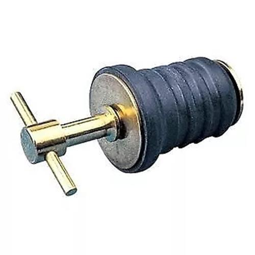 Sea Dog 520080-1 1 D Brass-Nitrile T-Handle Drain Plug