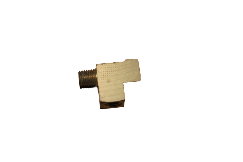 Sea Doo Solid Brass Tee (street) 1/4 Inch NPT Male Two 1/4 Female NPT