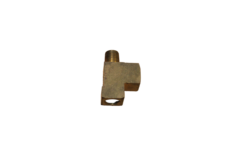 Sea Doo Solid Brass Tee (street) 1/4 Inch NPT Male Two 1/4 Female NPT