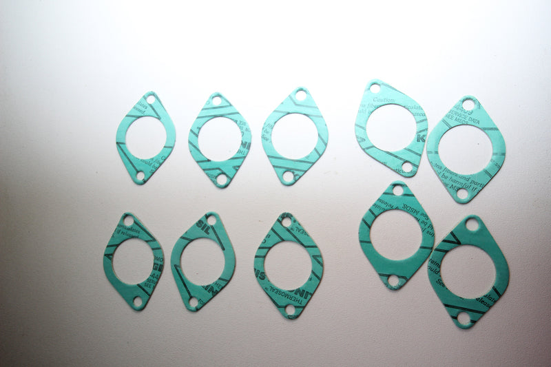 SEADOO 951 1998 50MM MIKUNI GREEN METAL CORE CARB BASE GASKETS 1 PACK OF 10