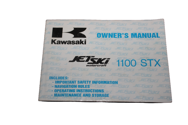 Kawasaki STX 1100 Jet Ski JT1100-B1 service manual 99920-1847-01