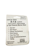 Taco Marine F40-0504BN Deck Hinge Black Nylon 2-3-8 L x 13-16 10-24 Bolt