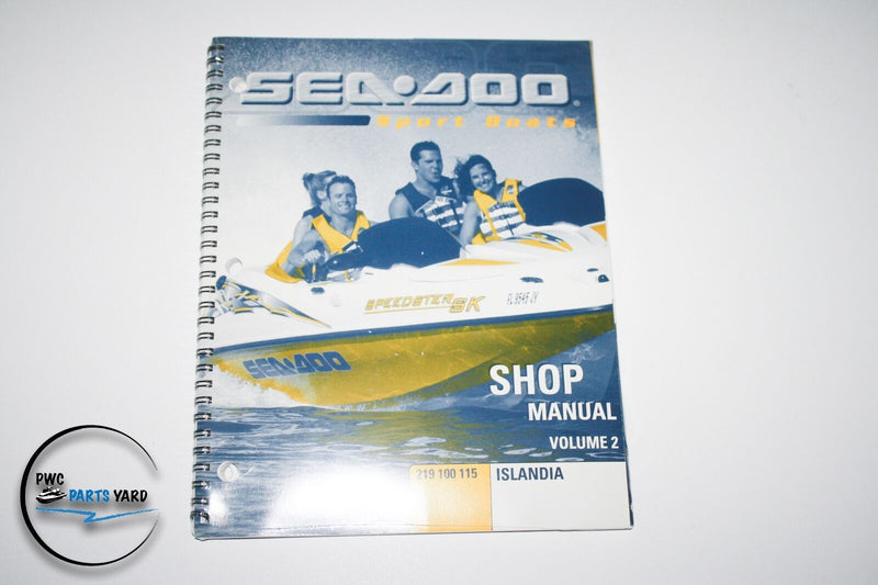 Sea-Doo Jet Boat Islandia Service Repair Shop Manual