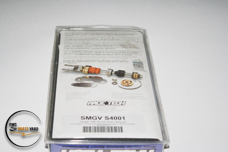 Race Tech Gold Valve Shock Kit SMGV S4001 NOS