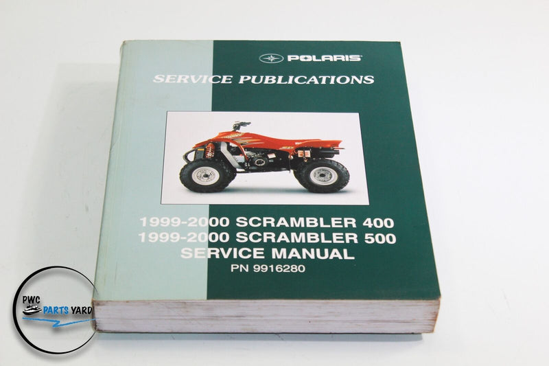 POLARIS 1999-2000 SCRAMBLER 400 / SCRAMBLER 500 SERVICE MANUAL P/N 9916280