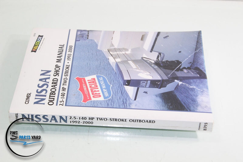 Nissan Outboard Shop Service Repair Maintenance Manual 140HP 2 Stroke 92-2000