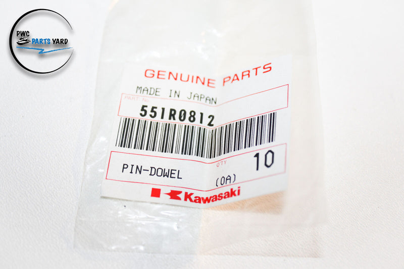 Kawasaki OEM Case Pin 900/ 1100/ DI 551R0812 10-16-2023