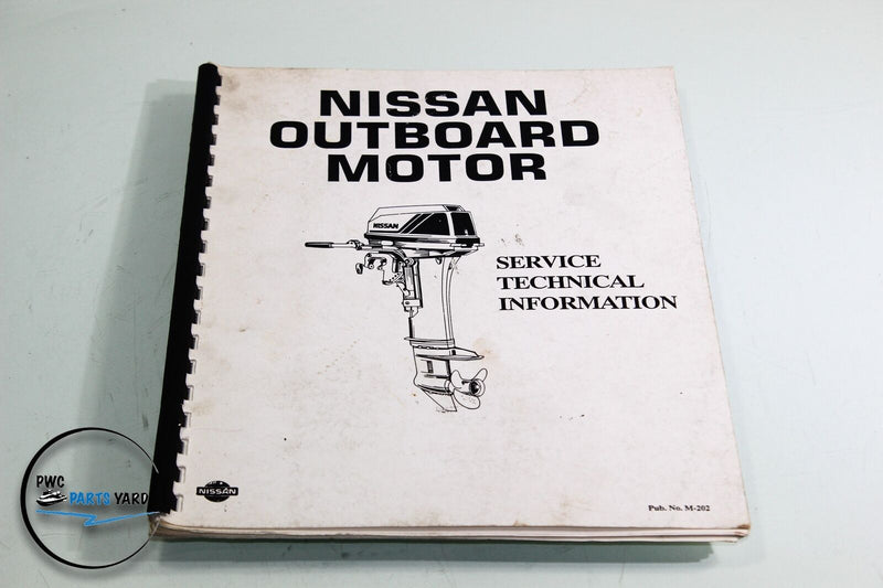 Nissan Outboard Motor Service Technical Information Manual M-202