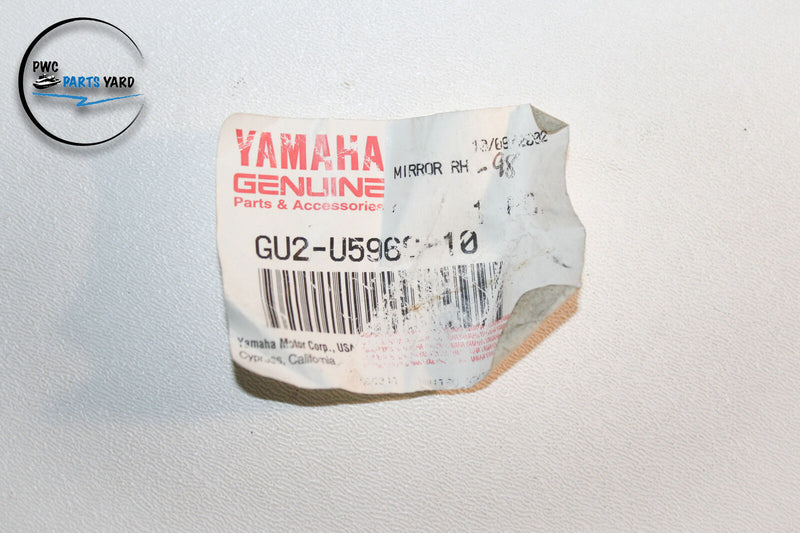 Yamaha Waverunner 1998 XL760 RH Right Mirror Black GU2-U596C-09-00