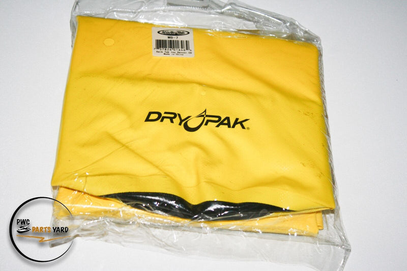 Kwik Tek Dry Pak Roll Top Dry Gear Bag,12.5" X 28", Yellow P/N Wb-7 New