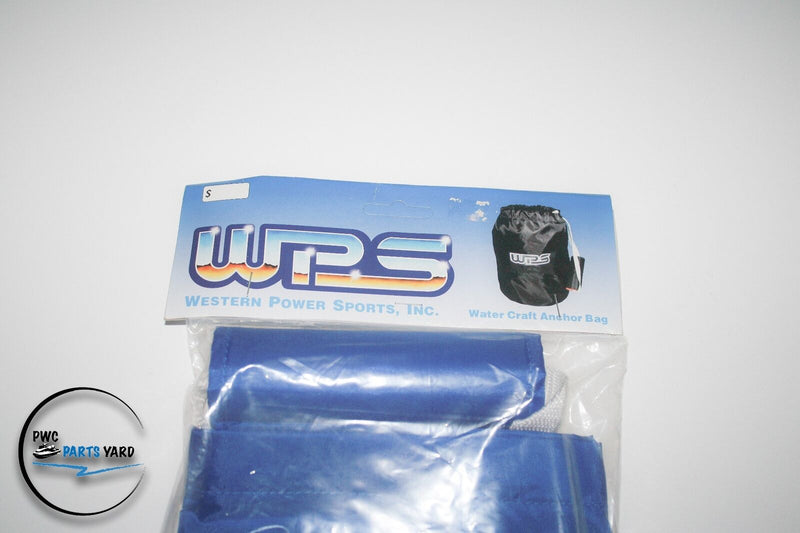 WPS HEAVY DUTY ANCHOR BAG 12' LONG BUOY LINE JETSKI PWC SAND BAG DOCKING - BLUE