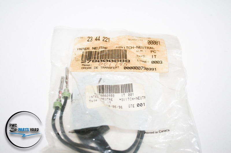 Sea Doo Jet Boat Safety Neutral Switch 278-000-888 278-001-195 204-390-315 NEW