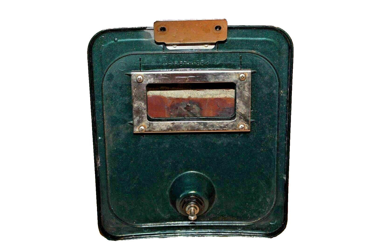 鉄道　キハ　防護用具入れ Kawasaki Storage Compartment Glove Box Door Lid Cover (Green) 1998 STX