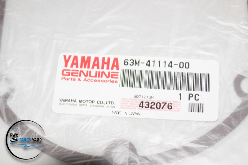 OEM Genuine Yamaha WaveRunner Jet Ski Engine: 63M-41114-00-00 GASKET,EXH.COVER