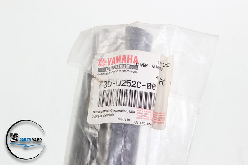 Yamaha Genuine OEM GUNWALE Bumper F0D-U252C-00 New!