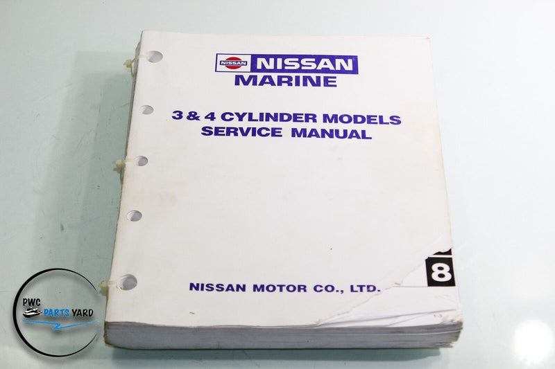 Tohatsu Outboard Service Manual 3 & 4 Cylinder Models  003N21036-0