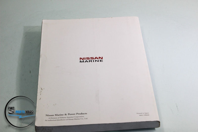 OEM Nissan Marine Service Manual 4 Stroke NSF25/30B 003N21054-1