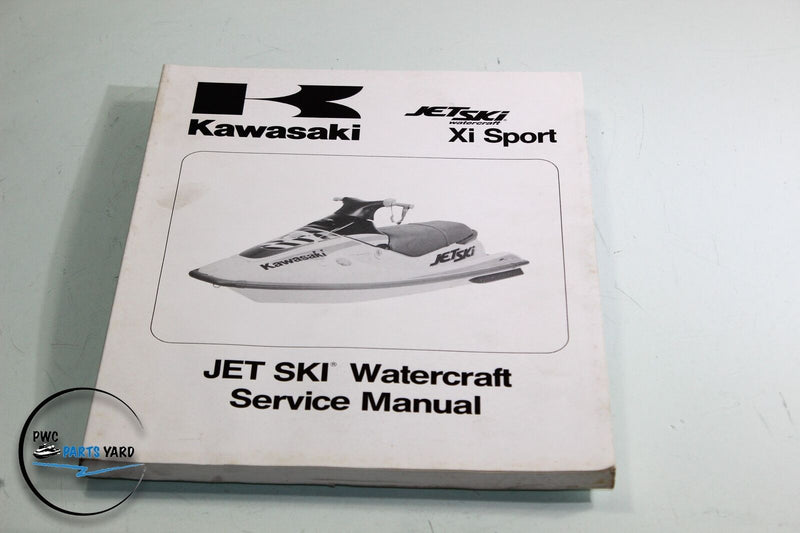 Kawasaki 750 XI Sport Jet ski Watercraft Service Manual 99924-1222-01