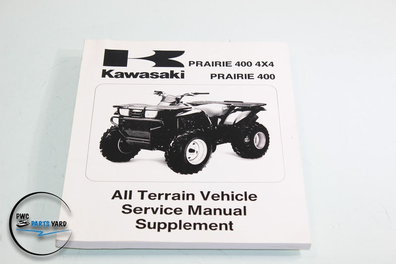 Kawasaki Prairie 400 4X4 Service Manual 99924-1243-54
