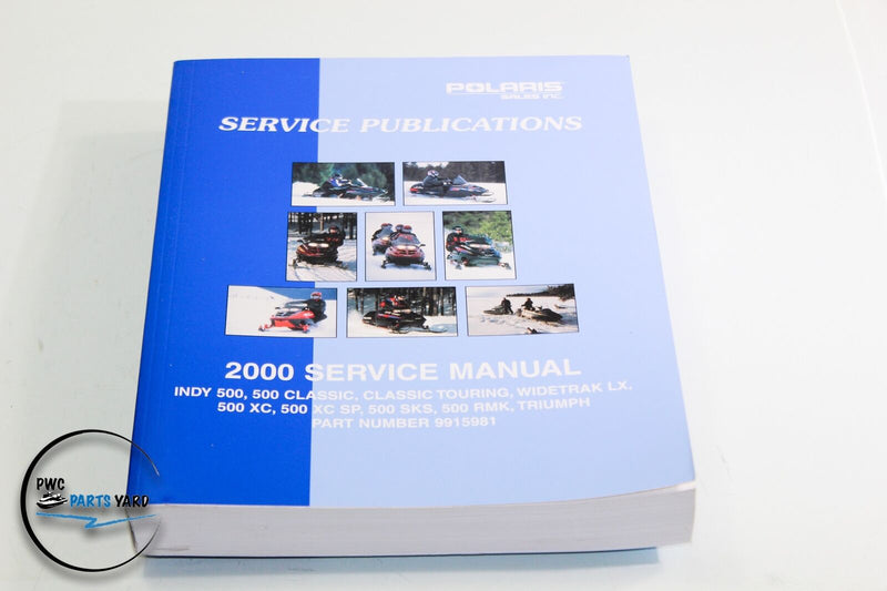 OEM Polaris 9915981 2000 Snowmobile Service Manual