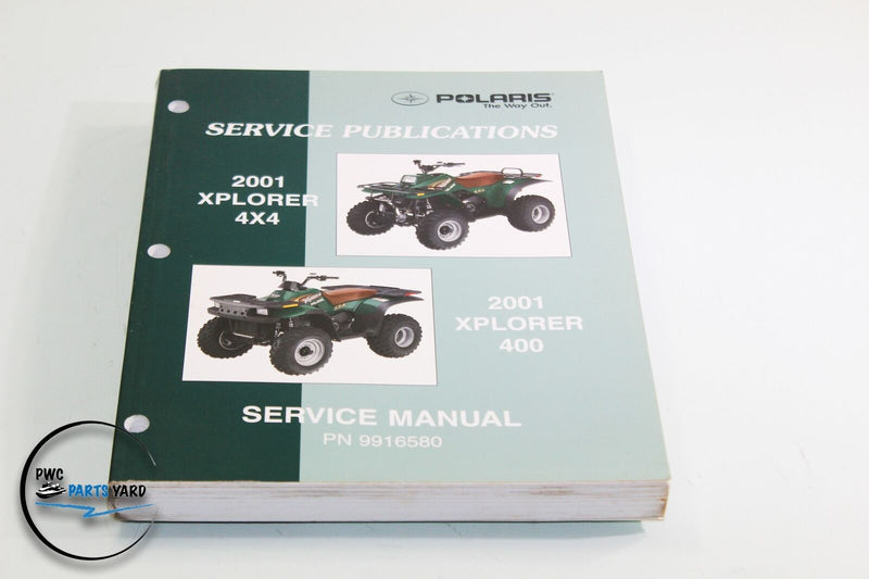 Polaris 2001 Xplorer 4X4, 2001 Xplorer 400 Service Manual PN 9916580 B144