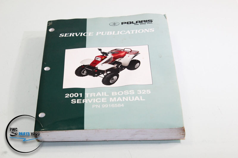 Polaris Manual Service Manual 2001 Trail Boss 9916584 OEM