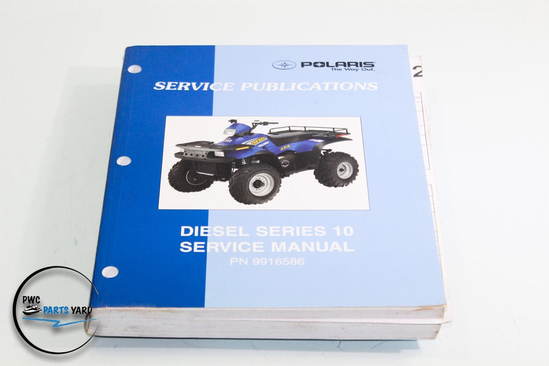 Polaris Diesel Series 10 Service Repair Manual Service Publications 9916586