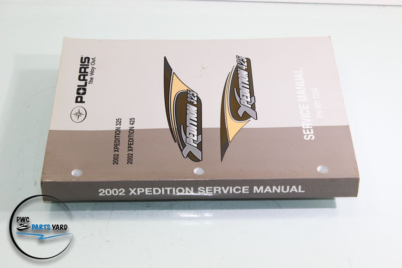 2002 Polaris Xpedition 325 425 ATV Factory Service Shop Repair Manual 9917204
