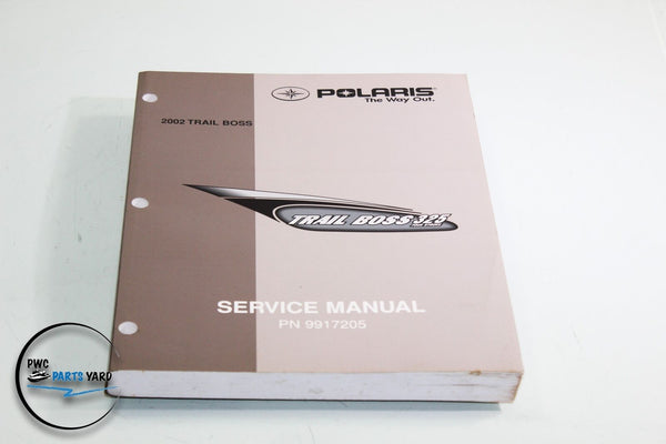 POLARIS 2002 Trail Boss 325 ATV Service Manual 9917205