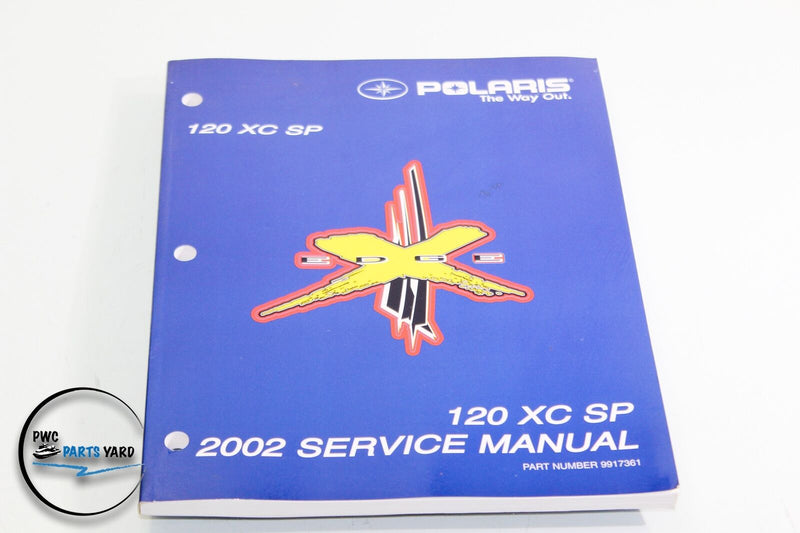 Polaris Snowmobile 120 XC SP Factory Service Manual 2002 - 9917361