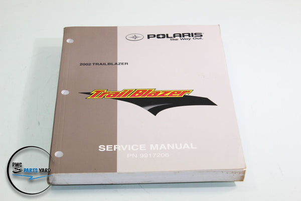 POLARIS SHOP REPAIR SERVICE MANUAL TRAIL BLAZER 2002 OEM FACTORY 9917206