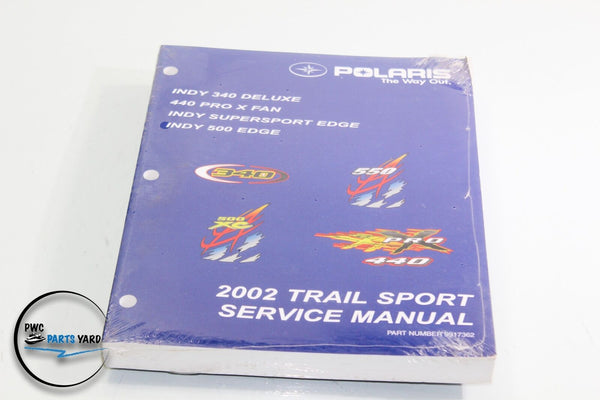 OEM Polaris 9917362 2002 Trail Sport Service Manual