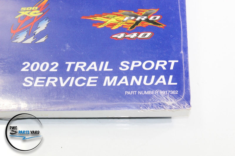 OEM Polaris 9917362 2002 Trail Sport Service Manual
