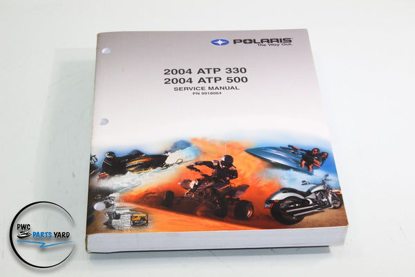 POLARIS 2004 ATP 330 & 500 SERVICE REPAIR MANUAL BOOK PN 9918064